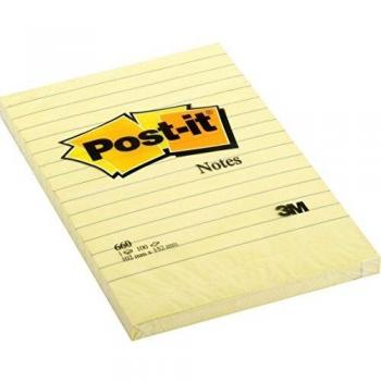 Post-It 709973 - Bloc de notas, 102 x 152 mm, 100 hojas