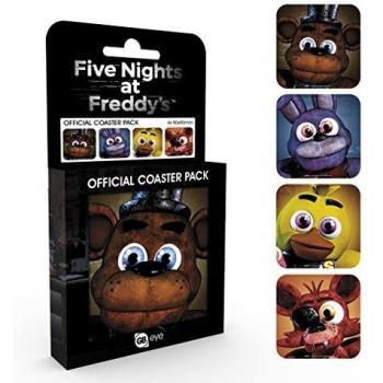 GB eye LTD, Five Nights At Freddys, Personajes, Pack de Posavasos