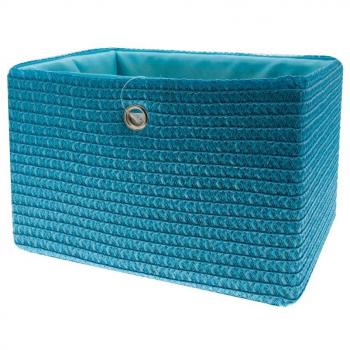 FRANDIS 181101 Cesta para almacenar posidonias Polipropileno Azul/Negro Terylene/Acero Inoxidable 33 x 26 x 23 cm
