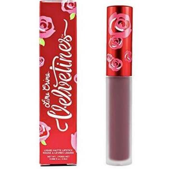 Lime Crime Velvetines Lápiz labial líquido mate Gigi – Taupe Mauve – Aroma a vainilla francesa – Lápiz labial mate aterciopelado de larga duración – no sangra ni transfiere – vegano