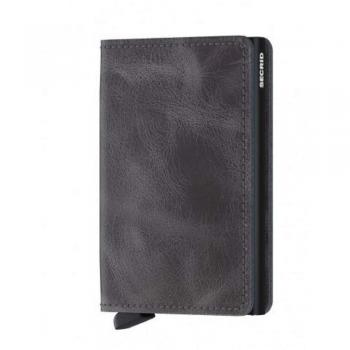 Secrid Slimwallet Vintage Grey/Black Portemonnee SV-Grey-Black