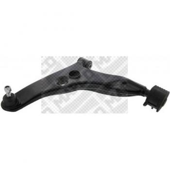 MAPCO Control Arm 49542 - Barra oscilante de suspensión de ruedas, fabricada en acero de alta resistencia, diseño optimizado para mejorar la estabilidad y el manejo del vehículo, incluye bujes preinstalados para una fácil instalación,