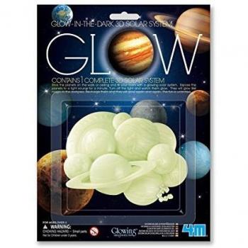 Glow-in-the-Dark 3D Solar System Stickers