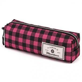 Estuche Cuadrado Rosa de Martina D'Antiochia para Junior