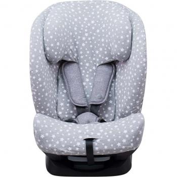 Funda para Silla de Coche Jyoko Compatible con Maxi Cosi - Bébé Confort Titan Nomad White Star