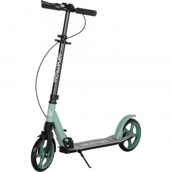 Homcom Patinete Plegable para Adultos y Niños de +14 Años en Verde