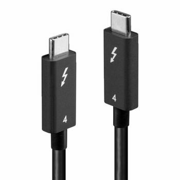 Lindy 31121 Cable Thunderbolt 2m 40 Gbit/s Negro