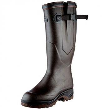 AIGLE Parcours 2 ISO Unisex Rubber Tall Boots - Brown Size 47