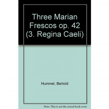 Three marian frescos op. 42 orgue