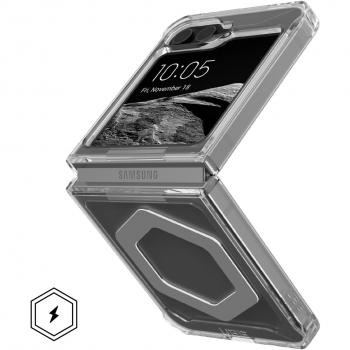 Funda para teléfono móvil Urban Armor Gear Plyo Pro transparente para Samsung Z Flip6 (17 cm / 6.7 pulgadas)