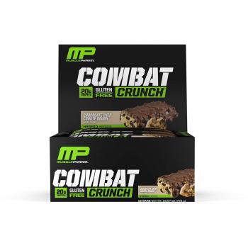 Musclepharm Combat Crunch Bars Chocolate Chip Cookie Dough - 12 Barras