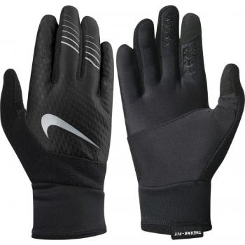 Nike Adultos Therma Fit Elite Guantes, Black/Silver, S