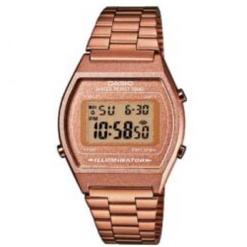 Reloj Casio Vintage Iconic Mujer Rose Esfera Purpurina B640WC-5ADF