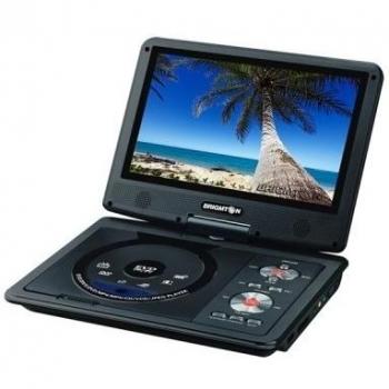 Brigmton BDVD-1093 9 - Reproductor portátil DVD, negro