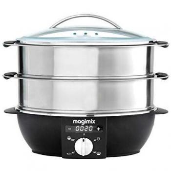 Cuiseur Vapor Multifuncional Magimix 12,2 L 1900 W con 4 Programas y 2 Paniers en Inox