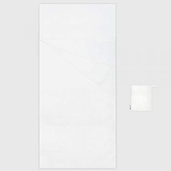 Vagabag - Saco Sábana de Dormir - Sábana de Seda Ultraligera 97g - cómoda 85x220 cm y Suave: 100% Seda Natural - Compartimento para Almohada - para Acampada y Cualquier Viaje
