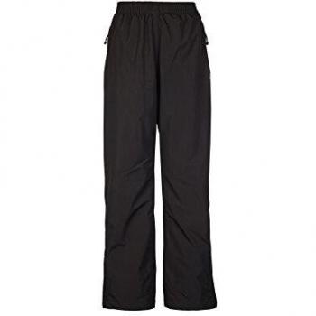 Pantalón Impermeable Infantil Killtec Airiko Jr - Negro, Talla 116, Con Reißverschluss en las Piernas y Detalles Reflectantes