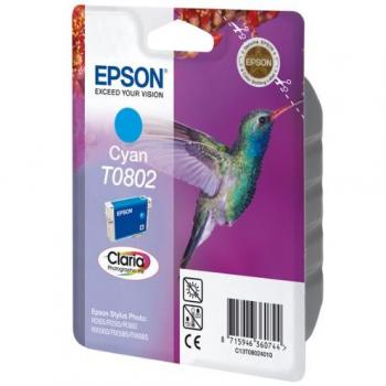 Epson Cartucho De Tinta T0802 Cyan 7,4Ml