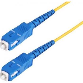 StarTech.com 30m SC to SC OS2 Single Mode Simplex Fiber Optic Cable 9/125m 40G/100G Bend Insensitive Low Insertion Loss LSZH Fiber Jumper Cord