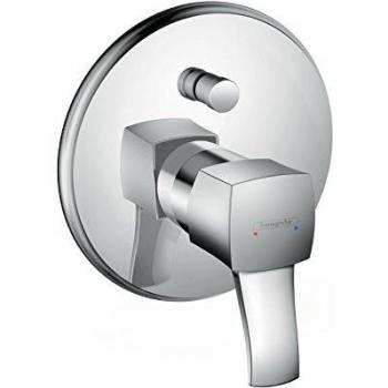 Hansgrohe 31345000 Metropol Classic Grifo de bañera empotrado, Cromo