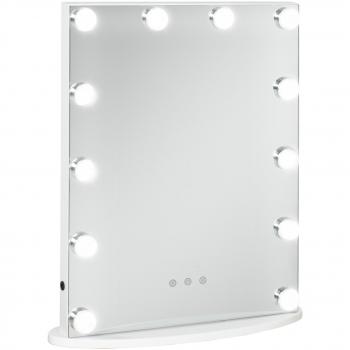 Espejo de Maquillaje Estilo Hollywood con Luces LED