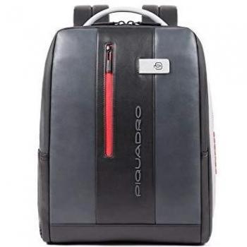 Piquadro Urban Backpack Ca4818Ub00, Gray, Leather, 41 cm Laptop Compartment, Male, Size: ONE SIZE