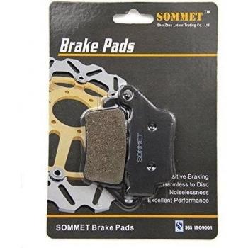 Sommet 1 Par Pastillas de freno Traseras para Yamaha TT 600 K From 4GV 003404