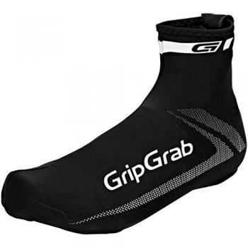 GripGrab Cubrezapatillas RaceAero Lightweight Ciclismo de Carretera Contrarreloj Aero Ligeros Transpirables para Verano Cubrebotas, Adultos Unisex, Negro, Talla única