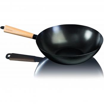 Antonio Miró Sartén Wok Samal negro