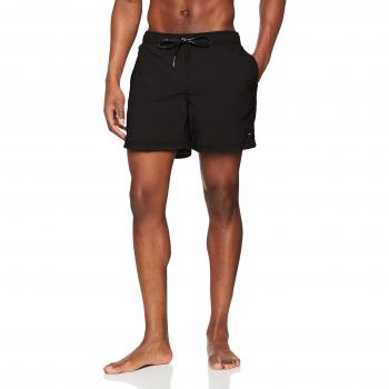 Tommy Hilfiger Medium Drawstring, Bañador para Hombre, Negro