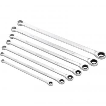 Draper Hi-Torq 7 Piece Extra-Long Double Ring Ratchet Spanner Set