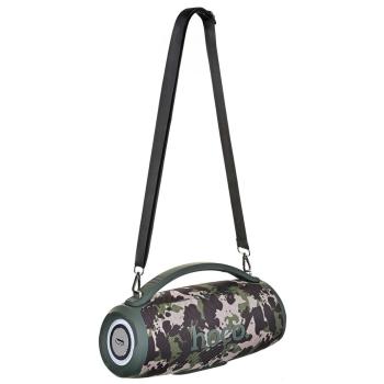Altavoz Bluetooth Hoco HA4 Surge Camuflaje Verde 2x20W, Batería 4500mAh, USB, TF, Aux y FM