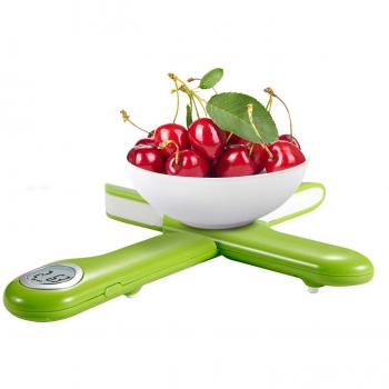 Camry Báscula Digital de Cocina Plegable, Mini Balanza para Alimentos, Escala para Pesar Comida, Peso de Cocina con Pantalla LCD, hasta 5Kg de Peso, Función de Auto-Apagado y Tara