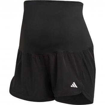 Adidas Pacer Maternity Stretch Fitness Shorts Black for Women