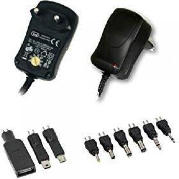 Adaptador Universal Trevi TA 127 E 27W Negro