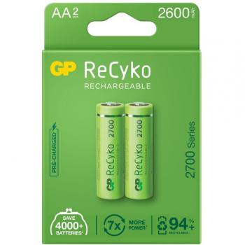 Pilas Recargables GP 2700mah (2 Unidades) - Alta Capacidad