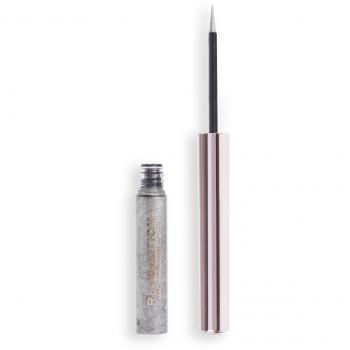 Makeup Revolution Festive Allure Precise Liquid Eyeliner Silver Flash 2.4 ml