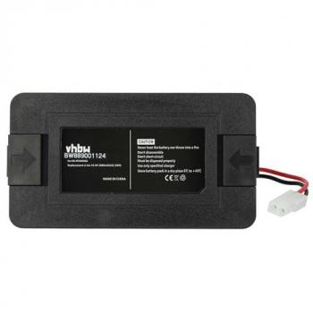 Batería de Reemplazo Vhbw para Aspiradora Rowenta RS-RT900866 (3000 mAh, 14.4V, Li-Ion) Negra