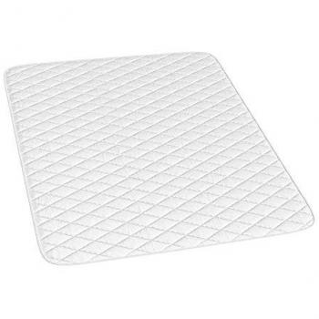 Protector de colchón VitaliSpa Blanco 160 x 200 cm con costura, hypoalergénico