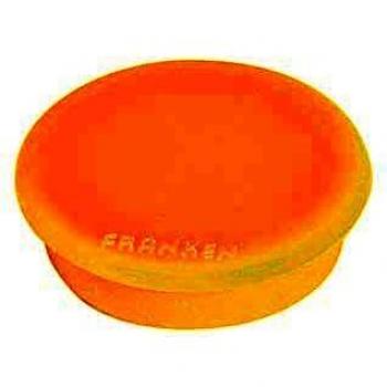 Imanes de Sujeción FRANKEN, 38 mm, 1500 g, Amarillo, Paquete de 10 Unidades