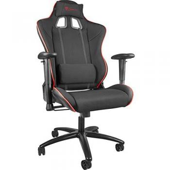 Natec Genesis Nitro 770 Silla de Juego, Piel sintética, Negro, 40 x 85 x 129 cm