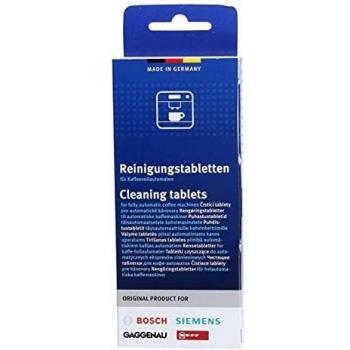 Tabletas de limpieza Bosch Siemens 00311969 - 10 unidades para máquinas de café automáticas