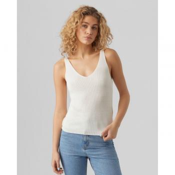 VERO MODA WEAR 10281877 NEWLEX Camiseta Top Mujer Blanco
