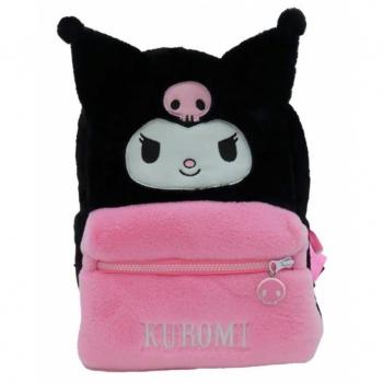 Mochila de Peluche Oficial Hello Kitty Kuromi 30 cm Multicolor Funcional
