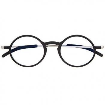 DIDINSKY Gafas de Lectura Graduadas Ultra Delgadas para Hombre y Mujer. Gafas de Presbicia muy Ligeras con Lentes con Protección Luz Azul. Graphite +1.0 - MACBA ROUND