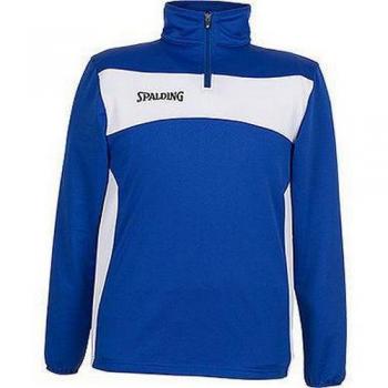 Spalding Sudadera Evolution II 1/4 Zip Top Azul/Royal para niño (M)