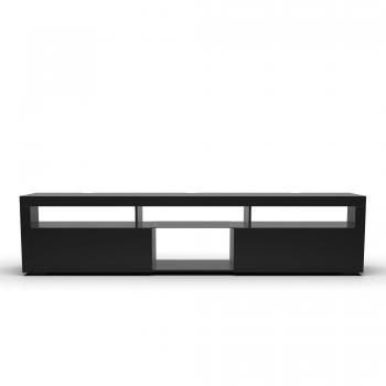 Mueble Bajo para TV Klarstein Elgin 150 x 30 x 40 cm con Color-LEDs y Amplio Almacenamiento