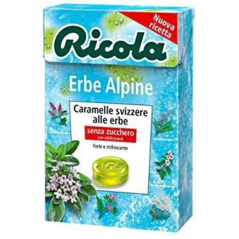Ricola Hierbas Alpinas Sin Azúcar 50g