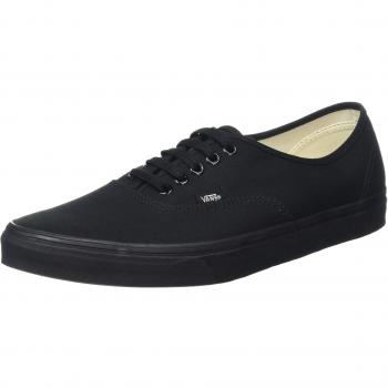 Vans UA Authentic, Zapatillas Casual Negras para Adultos Unisex, Talla 40.5 EU