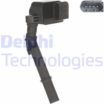 Bobina de encendido Delphi GN11053-12B1, marca Delphi Technologies, para vehículos, alta eficiencia en ignición, diseño compacto y duradero